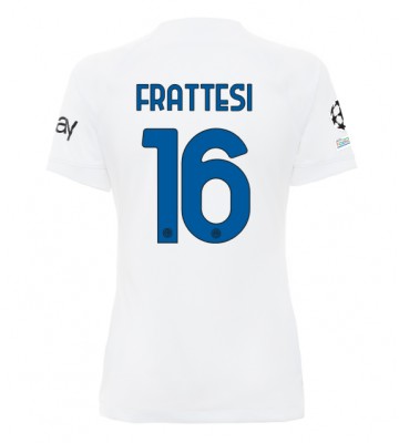 Inter Milan Davide Frattesi #16 Bortatröja Kvinnor 2023-24 Kortärmad